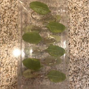 Shower curtain hooks